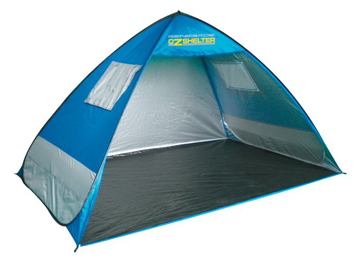 Folding Sun And Wind Shelter With Storage Bag 