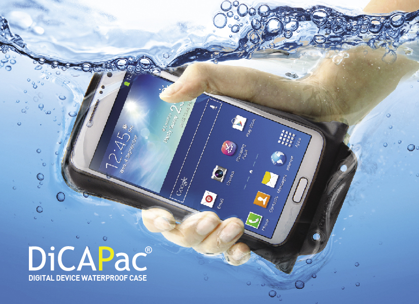 Waterproof Mobile Phone Case By DiCAPac White