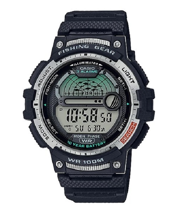 CASIO Fishing Time And Moon Data Watch 