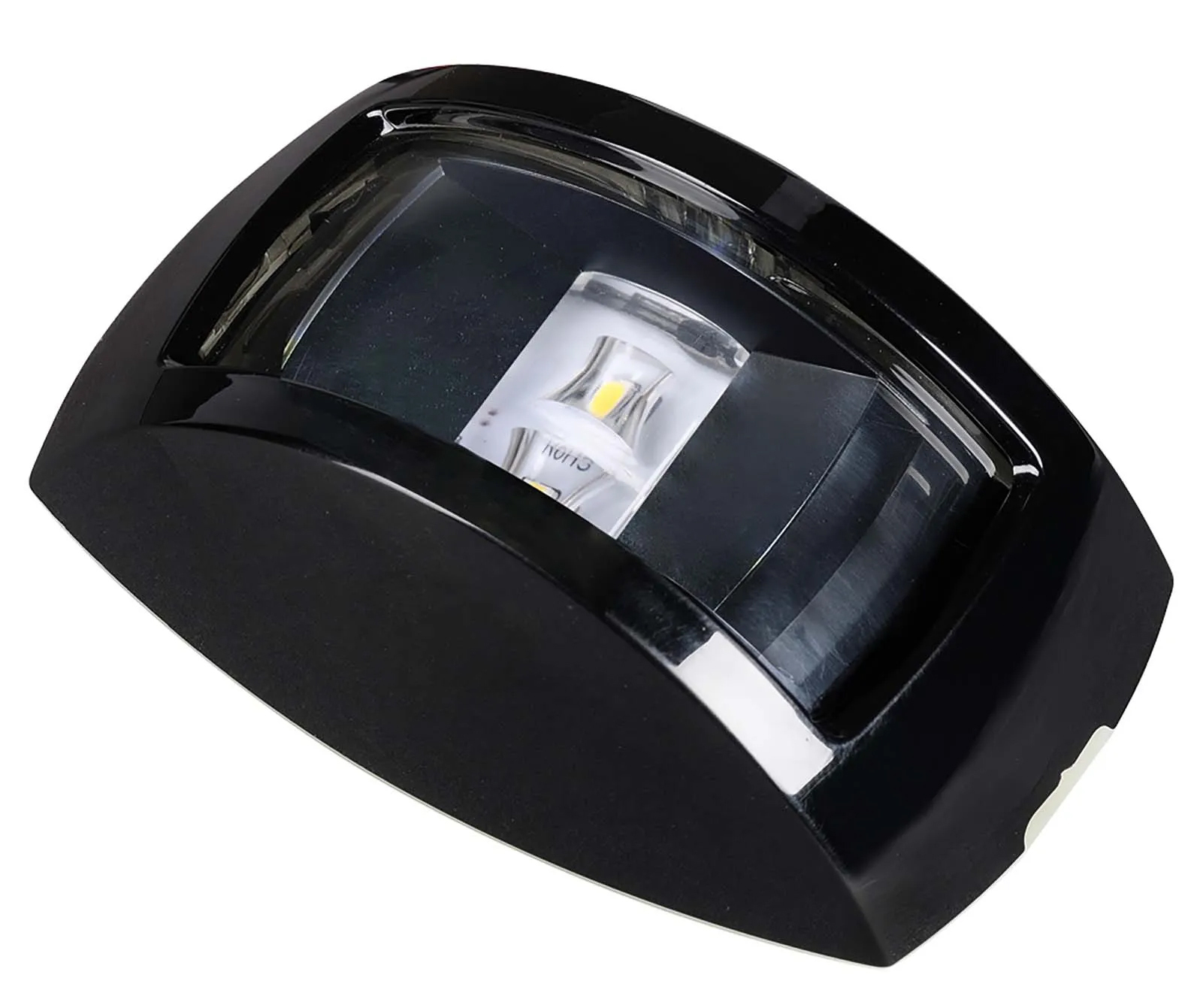 Stern LED Navigation Light With ClearLens Black Body