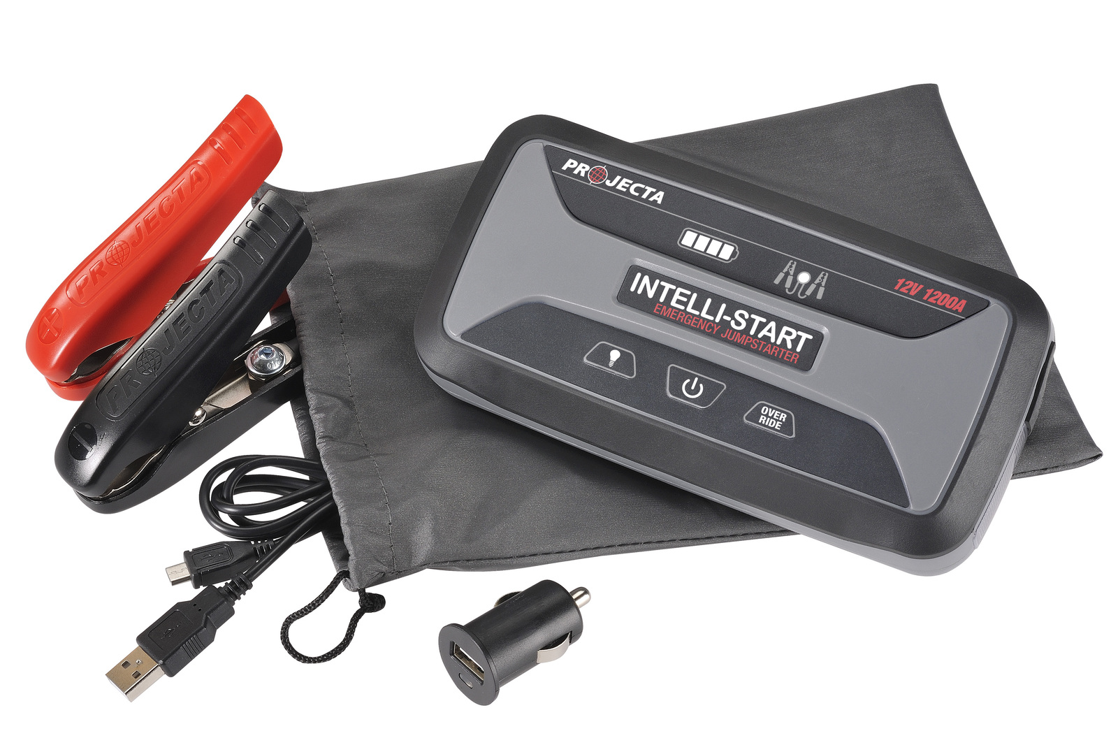 Projecta Intelli-Start 12V Lithium Emergency Jumpstarter And Power Pack 1200 Amps 