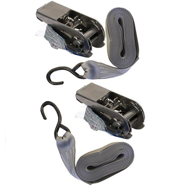 Stainless Steel Ratchet Transom Tie Down Set  