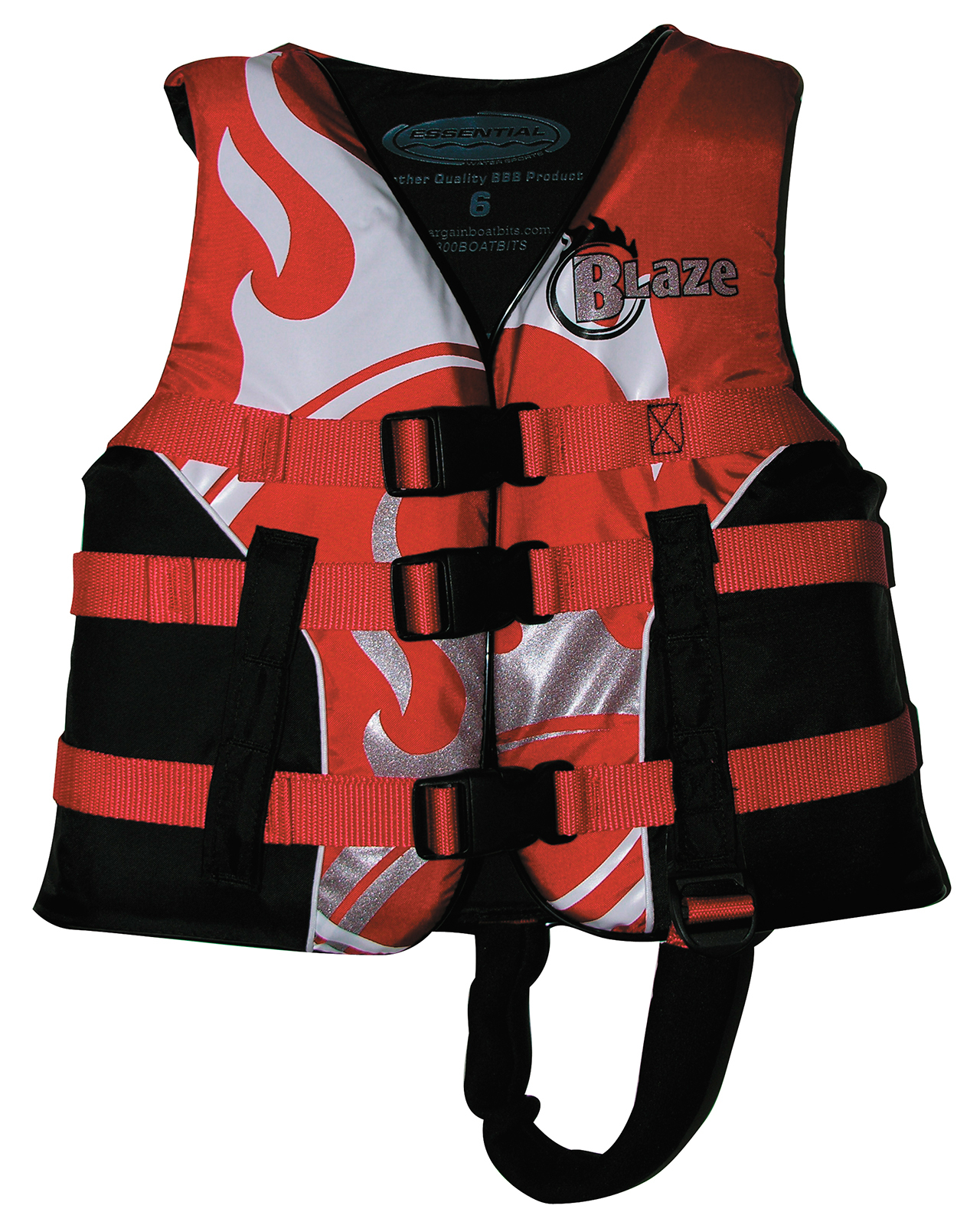 Essential Blaze L50 Junior 6 Ski Vest Red Essential