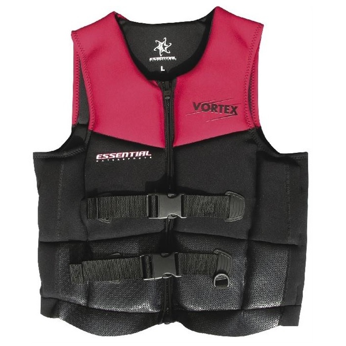Essential Vortex L50 Adult Large Neoprene Ski Vest Red Essential