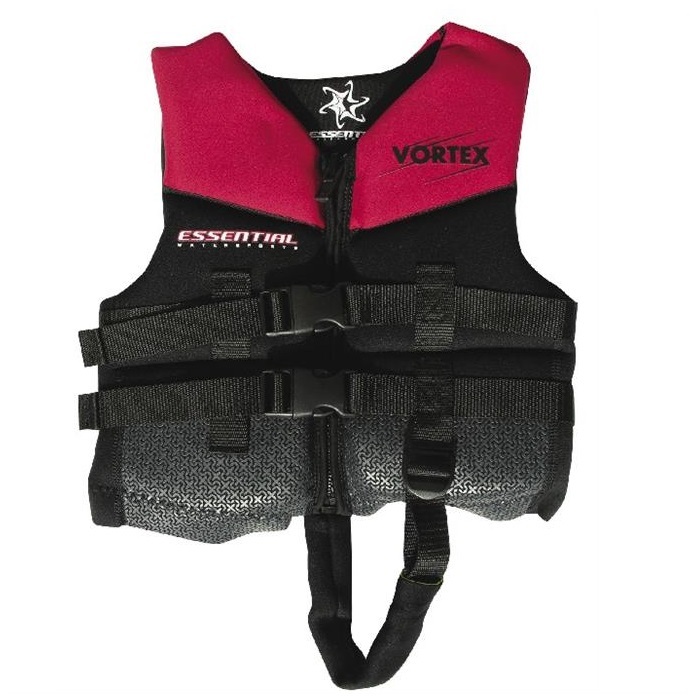 Essential Vortex L50 Junior 14 Neoprene Ski Vest Red Essential