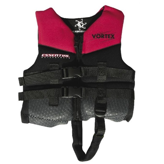 Essential Vortex L50 Junior Neoprene Ski Vest Red 