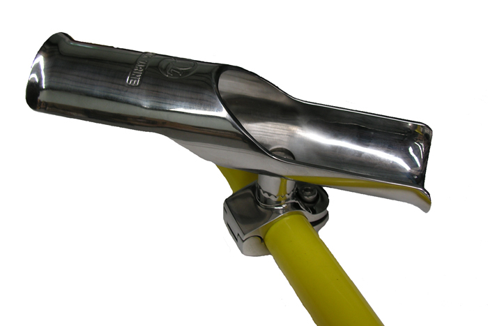Rod Holder Heavy Duty Cast Stainless Steel 25mm Rail Mount Adjustable