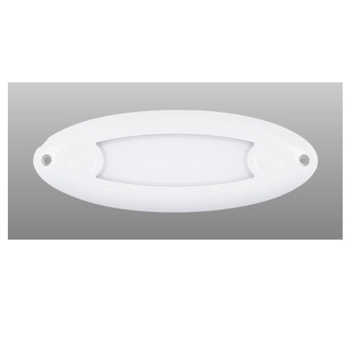 LED Exterior Interior LED Lamp With Switch Oval 166mm