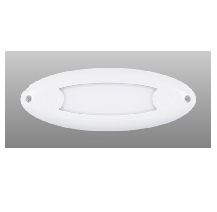 LED Exterior Interior LED Lamp With Switch Oval 166mm 
