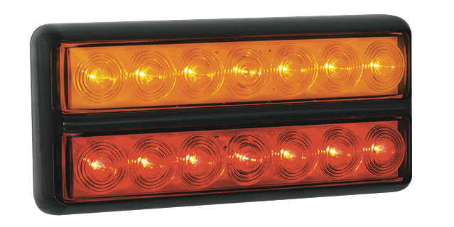 Deluxe Trailer Light Set LED 207 With Number Plate Light LED Technologies