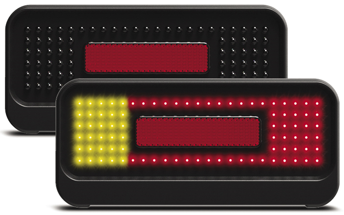 Trailer Light Set LED 210 With Number Plate Light 