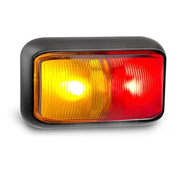 LED Red/Amber Marker Clearance Light Multi Volt