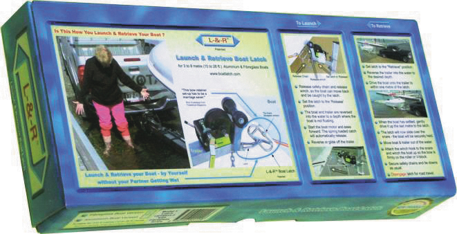 Release And Retrieve Boat Latch Kit To Suit Aluminium Boats L&R