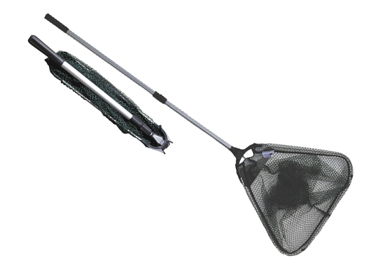 Folding Telescopic Landing Net With Easy To Operate Mechanisms