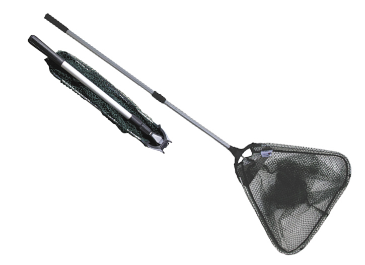 Folding Telescopic Landing Net With Easy To Operate Mechanisms 