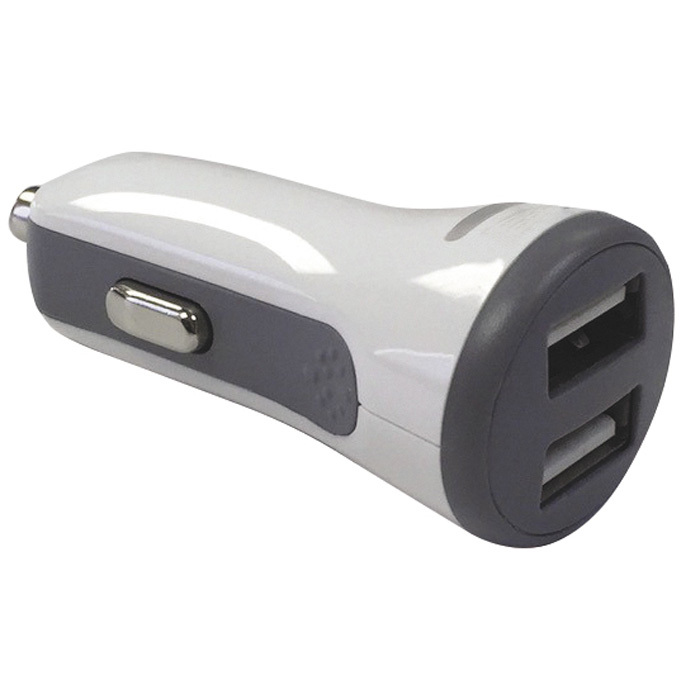 Dual Port Plug In 2.1 Amp USB Charger 