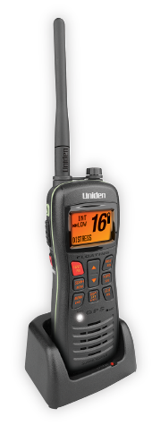 Uniden MHS245 Marine VHF/GPS Hand Held 2-Way Radio With GPS