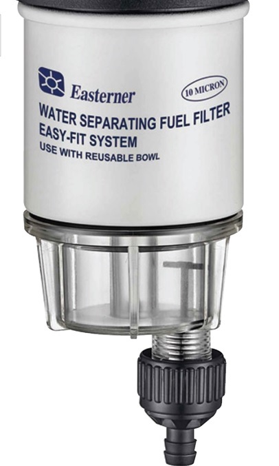 Compact Fuel Filter Kit With Element And Clear Bowl