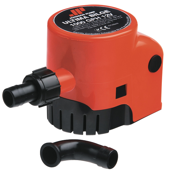 Johnson Ultima Automatic 600gph Bilge Pump Including Float Switch 12 Volt