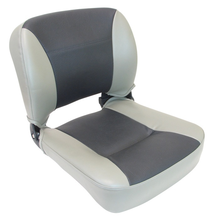 Deluxe Heavy Duty Upholstered Folding Seat With Aluminium Hinges 