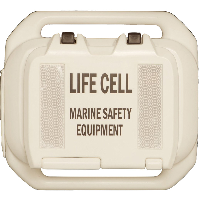 Life Cell Trailerboat Flotation Aid And Safety Equipment Storage Box For Trailer Boats White 