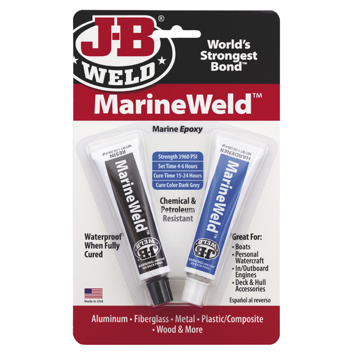 JB Weld Marine Weld Epoxy 2 Part Tube