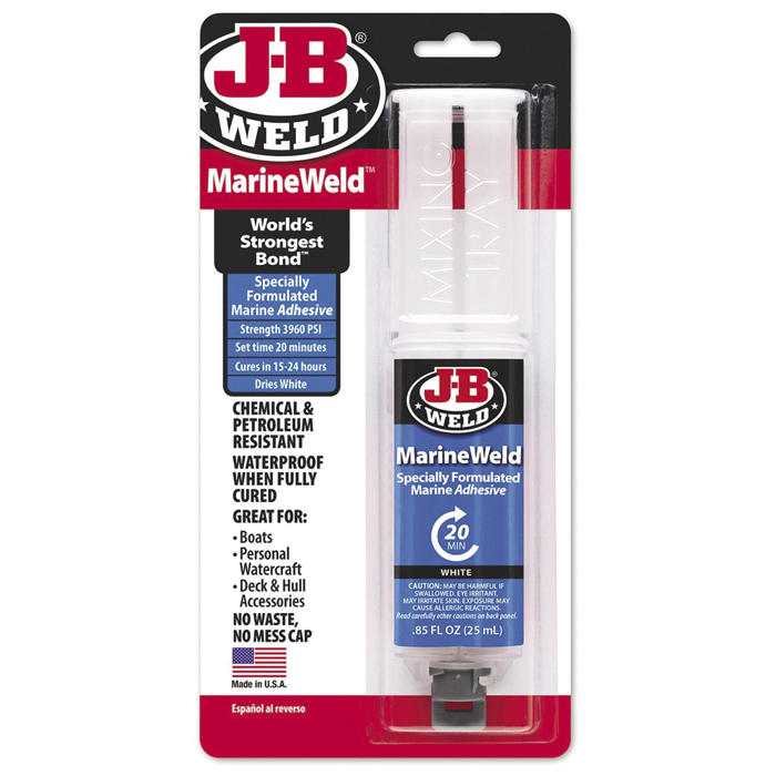 JB Weld Marine Epoxy 2 Part Syringe 