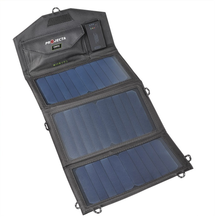 ProjectaPersonal Folding Solar Panel With Solar Charger 15 Watt 