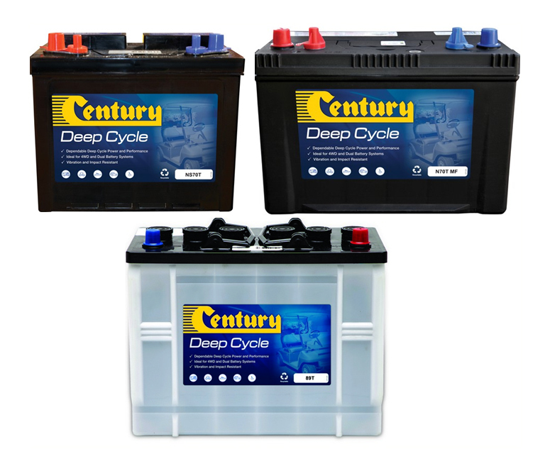 Century Battery 75Ah Deep Cycle NS70T Battery