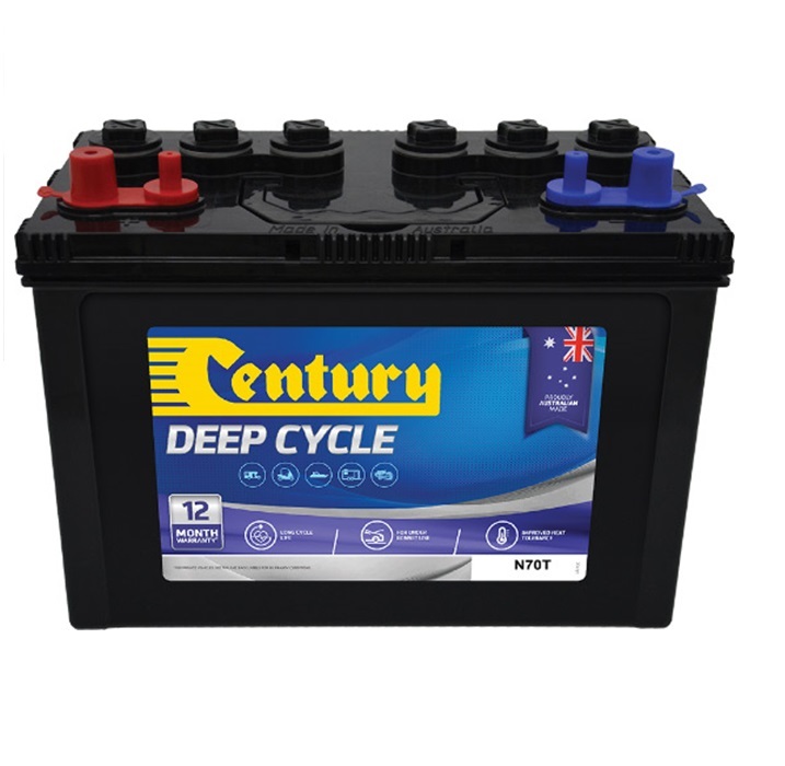 Century Battery 102Ah Deep Cycle N70T Battery Century Battery