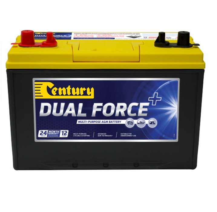 Century Battery Dual Force Twin Post 90Ah Battery