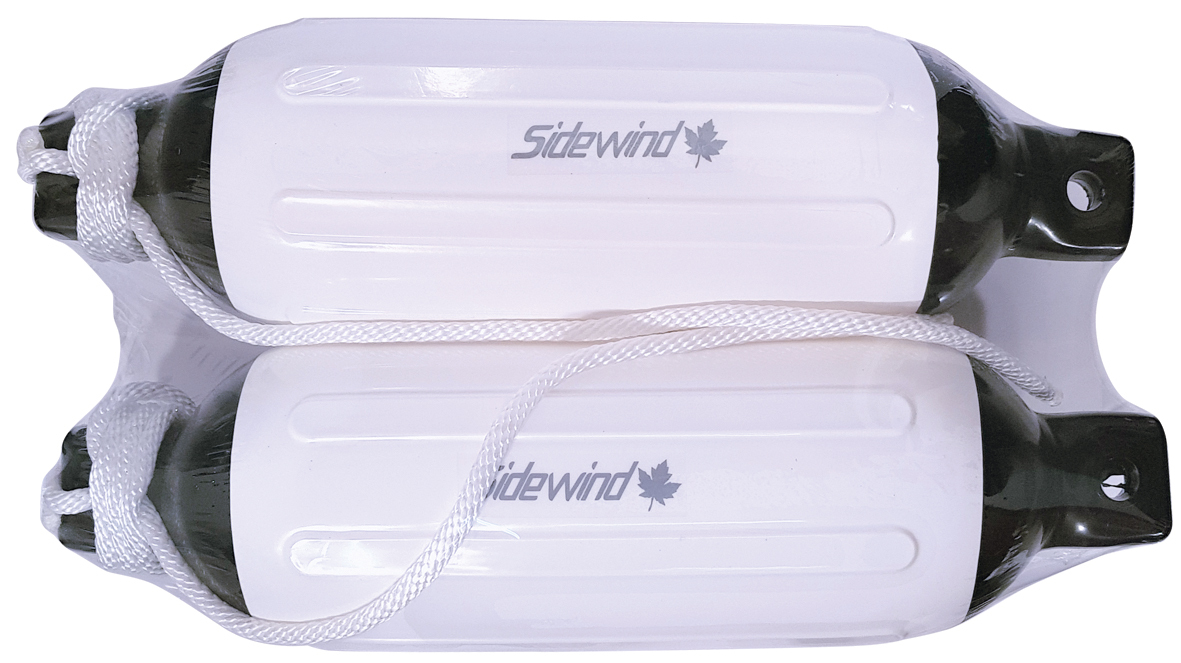 Sidewind Fenders Twin Pack With Lanyards 16
