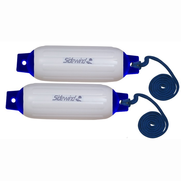 Sidewind Fenders Twin Pack With Lanyards 23