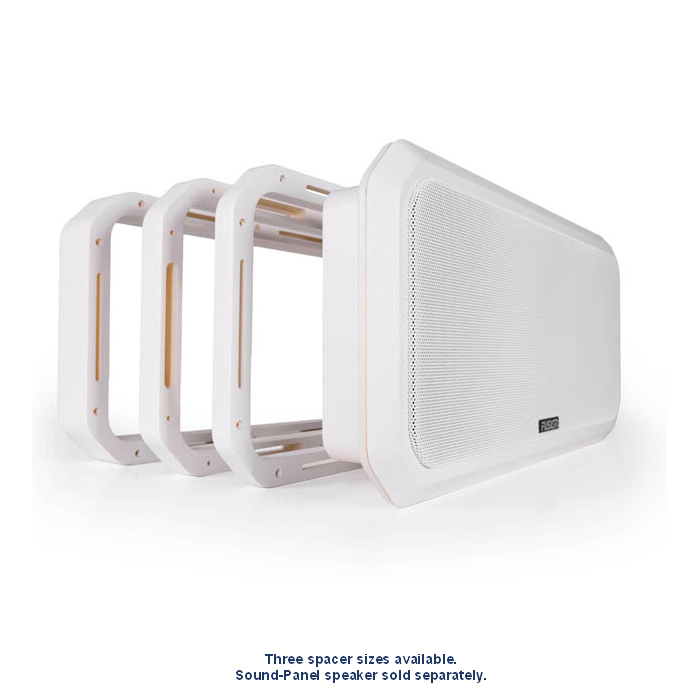 Fusion Sound-Panel Shallow Mount Speaker Spacer 22mm White Fusion