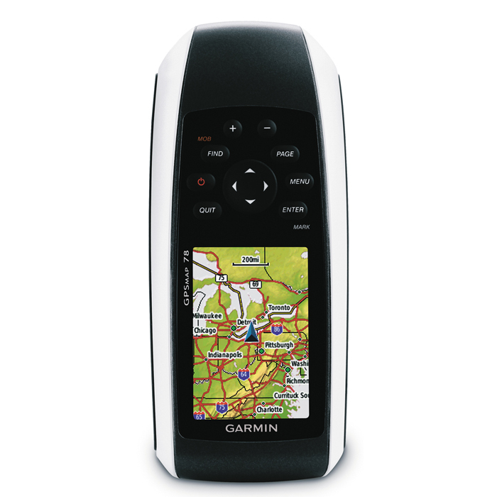 Garmin GPS Map 78 Waterproof Hand Held GPS With Colour Screen And micro SD Card Slot