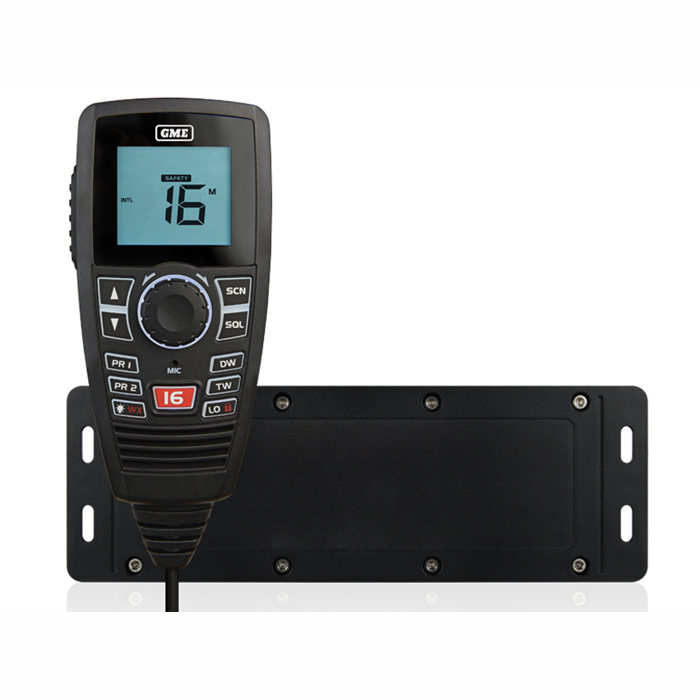 GME GX750 Black Box VHF Marine Radio Black