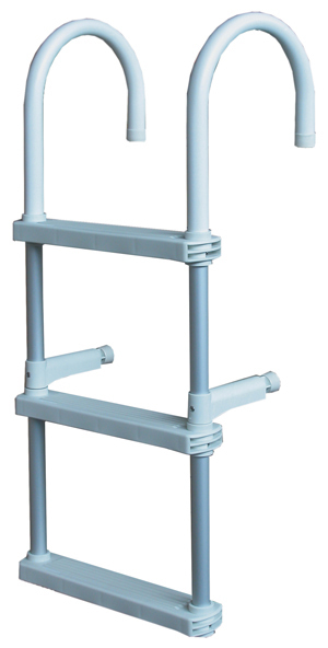 Folding Ladder Three Step Heavy Duty Treads