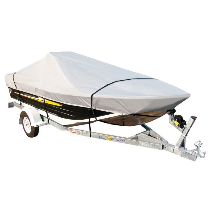 Durable Semi-Custom Trailerable Boat Covers To Suit Side Console Style Boats 