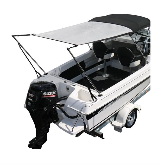 Bimini Extension And Sun Shade Kit 1.7x2.1m Grey Oceansouth