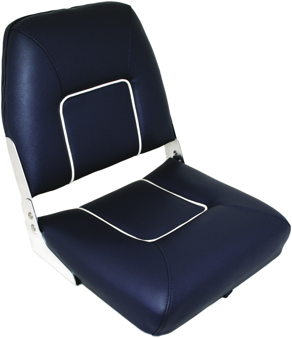Heavy Duty Bosun Upholstered Folding Seat with Piping 