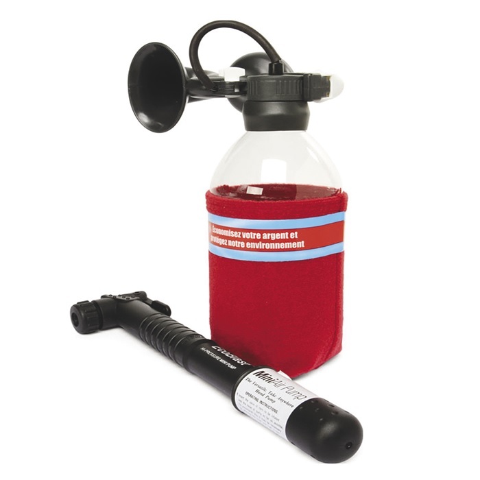 Manually Operated Ecoblast Acoustic Sound Signal Horn Complete With Hand Pump 