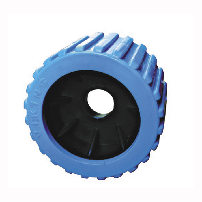 Wobble Roller Ribbed 20mm Centre Blue 