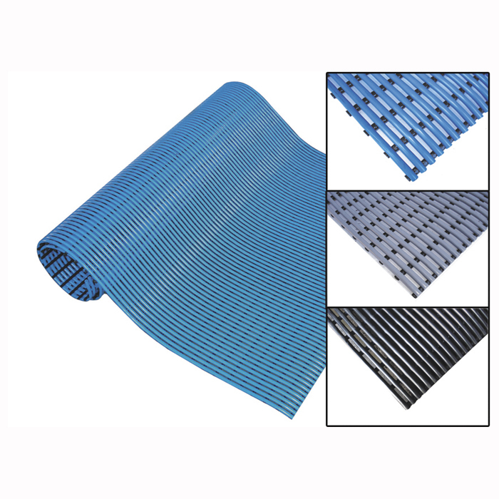 Cushion Tube Matting 1200mm Width Blue