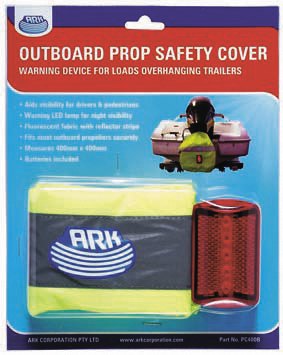 Outboard Propeller Safety Cover With Flashing LED Light 