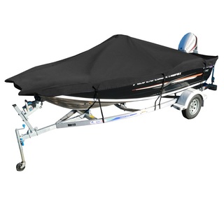 Durable Custom Boat Cover For Quintrex F390 Explorer Side Console Forked Bow