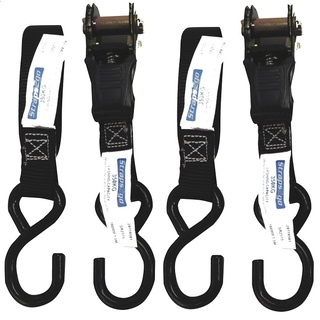 Straps2go Ratchet Transom Tie Down Set