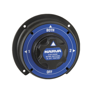 Battery Master Switch With Four Position Rotary Dial