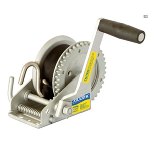Atlantic Manual Trailer Winch 4:1Cadet 300kg Strap