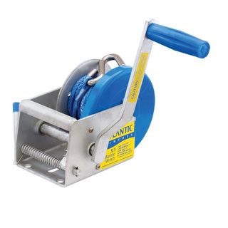 Atlantic Manual Trailer Winch 3:1 500kg Rope