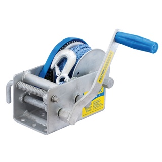 Atlantic Manual Trailer Winch 15:1-5:-1:1 1500kg Rope